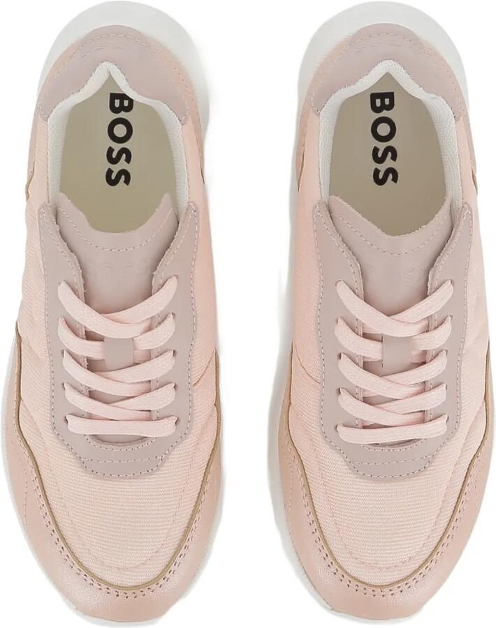 BOSS Kidswear Sneakers met logo-reliëf Roze - Foto 2