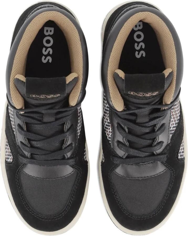 BOSS Kidswear Sneakers met logo-reliëf Zwart - Foto 2