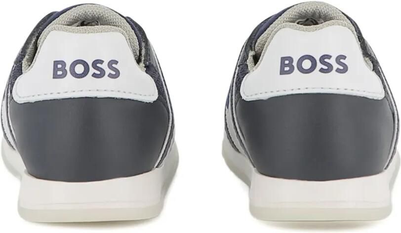 BOSS Kidswear Sneakers met logoband Grijs - Foto 4