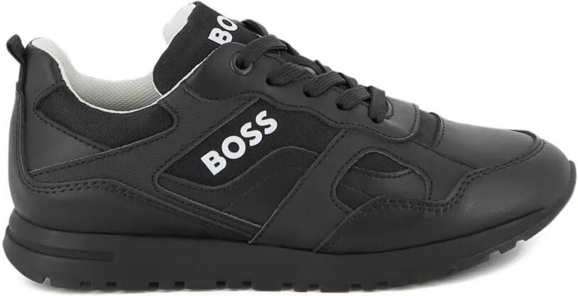 BOSS Kidswear Sneakers met logodetail Zwart - Foto 4