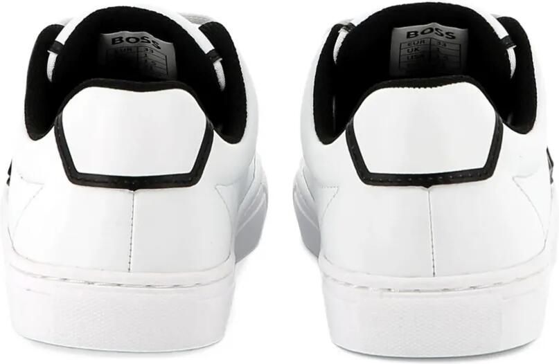 BOSS Kidswear Sneakers met logoplakkaat Wit - Foto 3