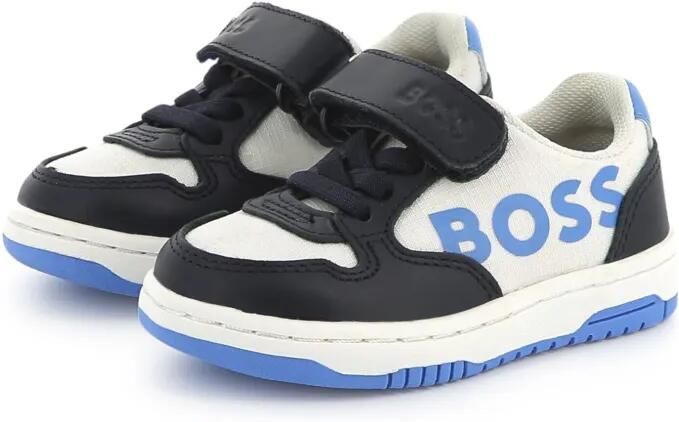 BOSS Kidswear Sneakers met logoprint Blauw - Foto 5