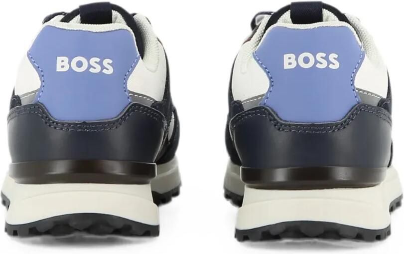 BOSS Kidswear Sneakers met logoprint Blauw - Foto 3