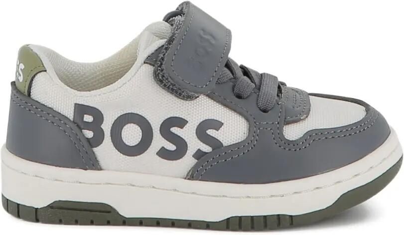 BOSS Kidswear Sneakers met logoprint Grijs - Foto 4