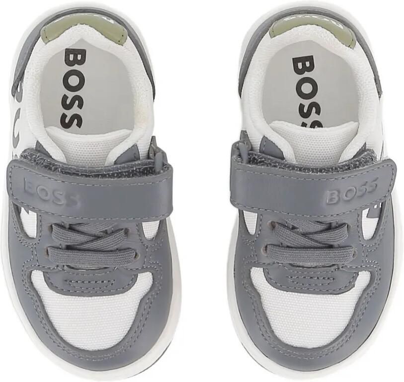 BOSS Kidswear Sneakers met logoprint Grijs - Foto 2