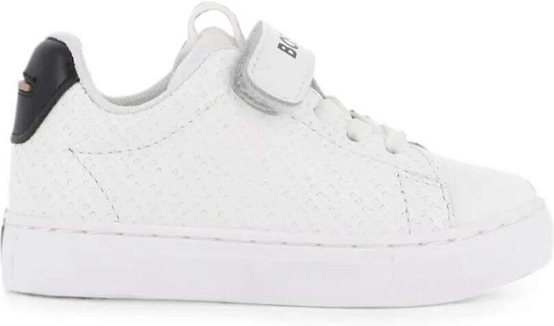 BOSS Kidswear Sneakers met logoprint Wit