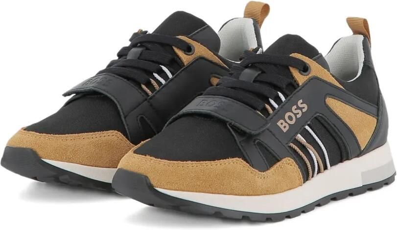 BOSS Kidswear Sneakers met logoprint Zwart - Foto 4
