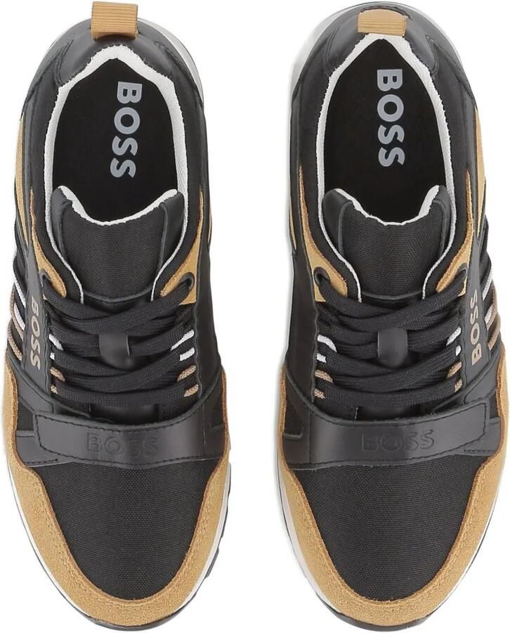 BOSS Kidswear Sneakers met logoprint Zwart - Foto 2