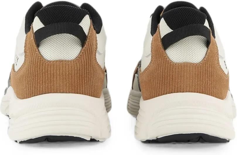 BOSS Kidswear Sneakers met ribfluwelen vlakken Beige - Foto 3