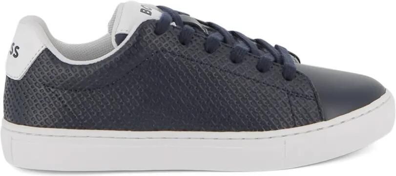 BOSS Kidswear Sneakers met textuur Blauw - Foto 4