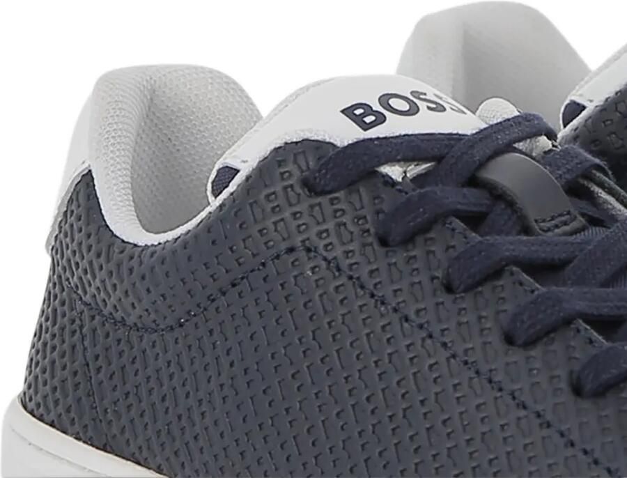 BOSS Kidswear Sneakers met textuur Blauw - Foto 2