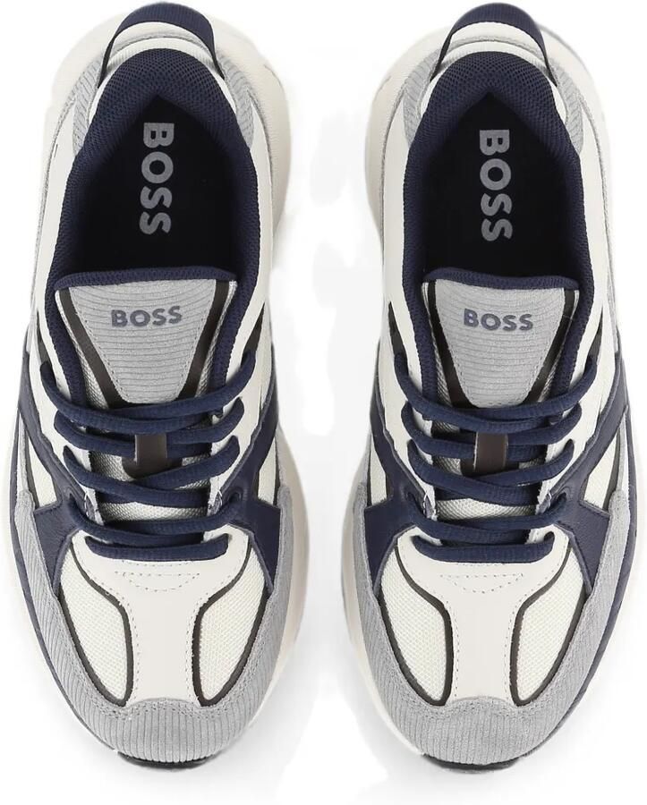 BOSS Kidswear Sneakers met vlakken Beige - Foto 2