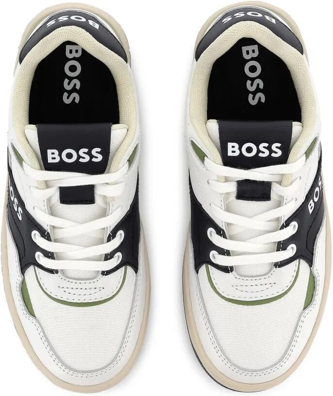 BOSS Kidswear Sneakers met vlakken Wit - Foto 3