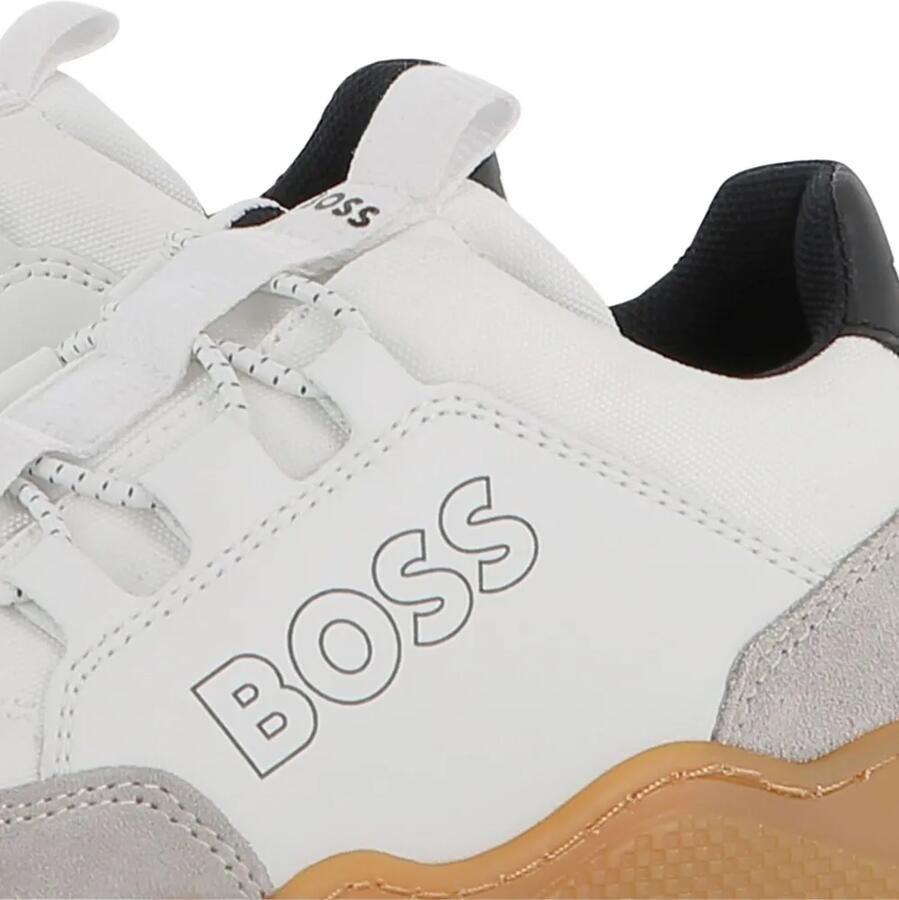 BOSS Kidswear Sneakers met vlakken Wit - Foto 2