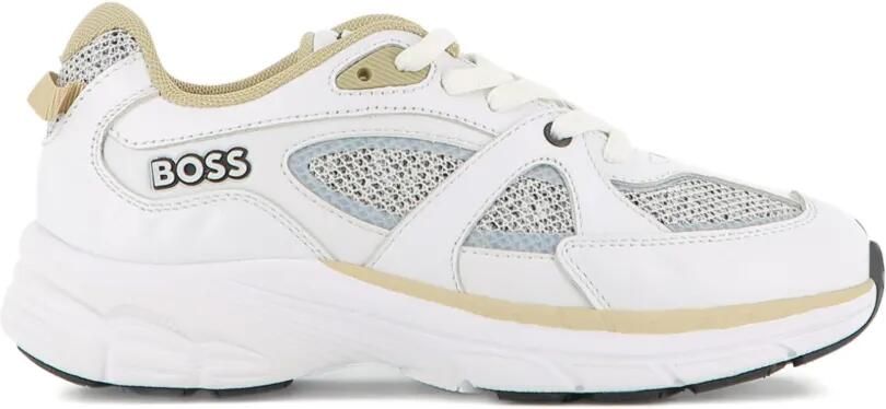 BOSS Kidswear Sneakers met vlakken Wit - Foto 4