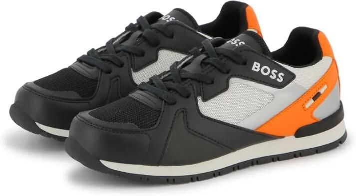 BOSS Kidswear Sneakers met vlakken Zwart - Foto 4