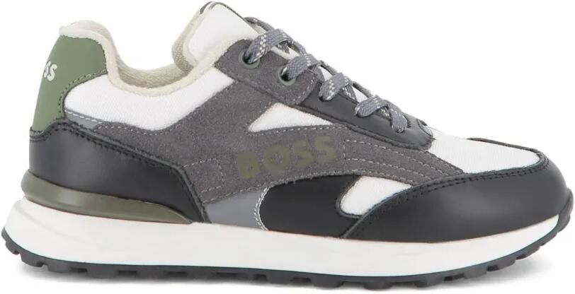 BOSS Kidswear Sneakers met vlakken Zwart - Foto 5