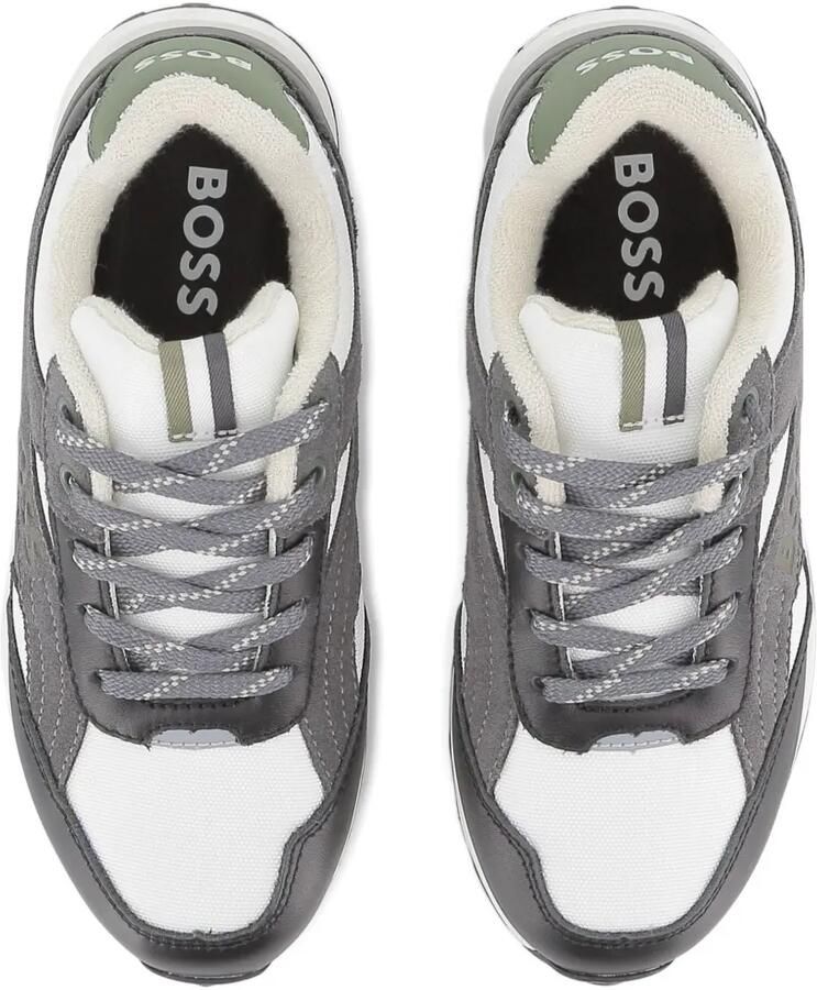 BOSS Kidswear Sneakers met vlakken Zwart - Foto 2