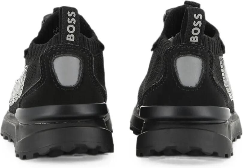 BOSS Kidswear Sneakers met vlakken Zwart - Foto 3