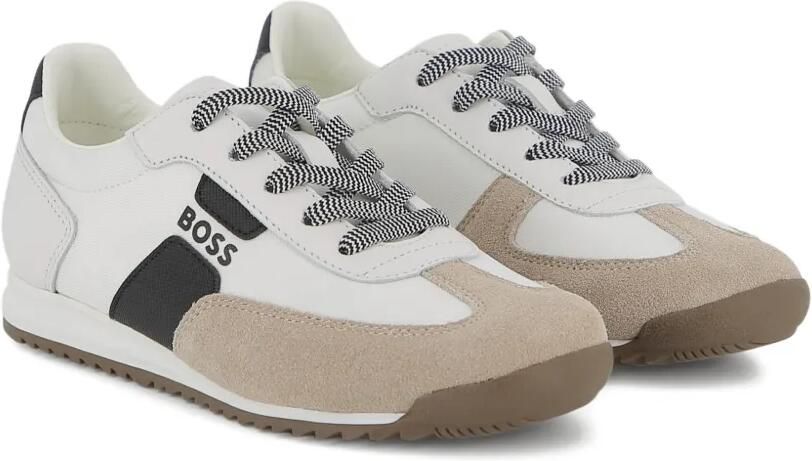 BOSS Kidswear Sneakers Wit