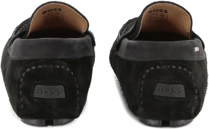 BOSS Kidswear Suède loafers Zwart - Foto 2