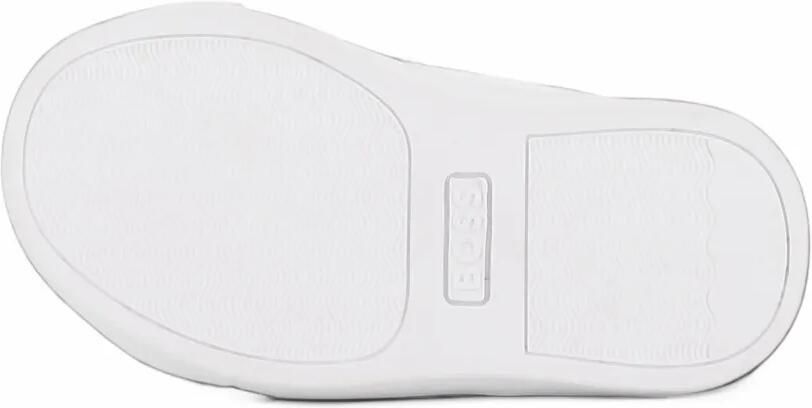 BOSS Kidswear touch-strap sneakers Wit
