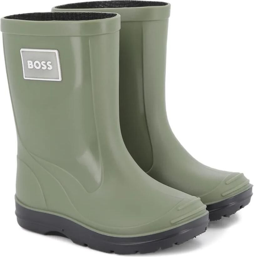BOSS Kidswear Wellington laarzen Groen