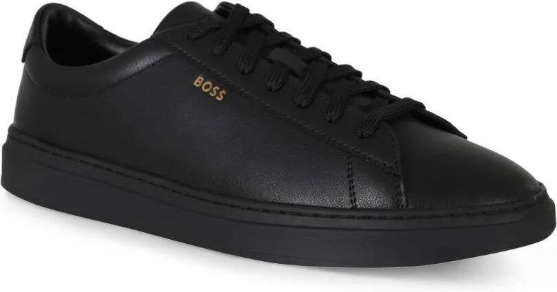 BOSS Kieran Tenn sneakers met logo-detail Zwart - Foto 2