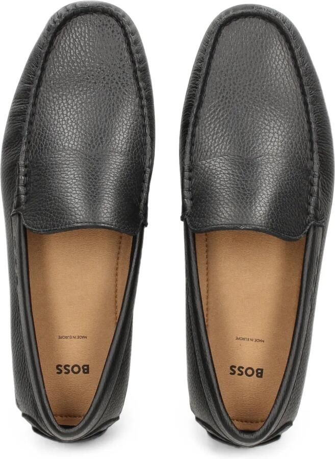 BOSS Leren loafers Zwart - Foto 2
