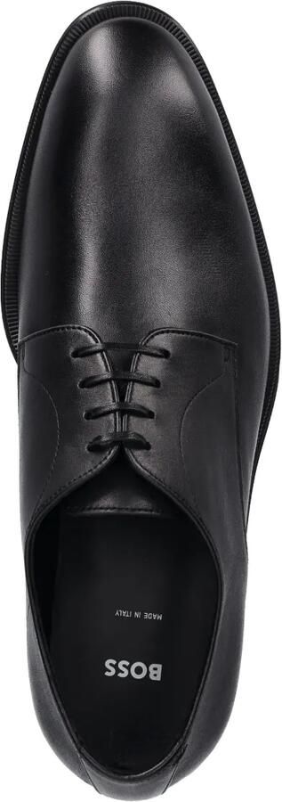 BOSS Leren Oxford schoenen Zwart - Foto 4