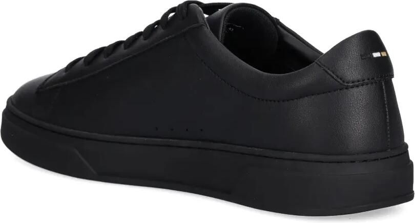 BOSS Leren sneakers met rubberen zool Zwart - Foto 2