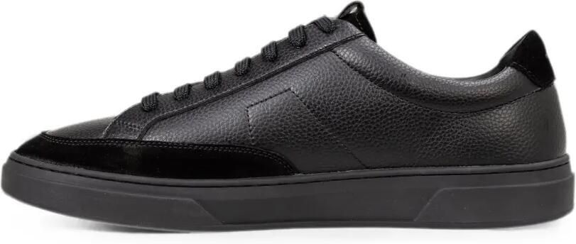 BOSS Leren sneakers Zwart - Foto 3