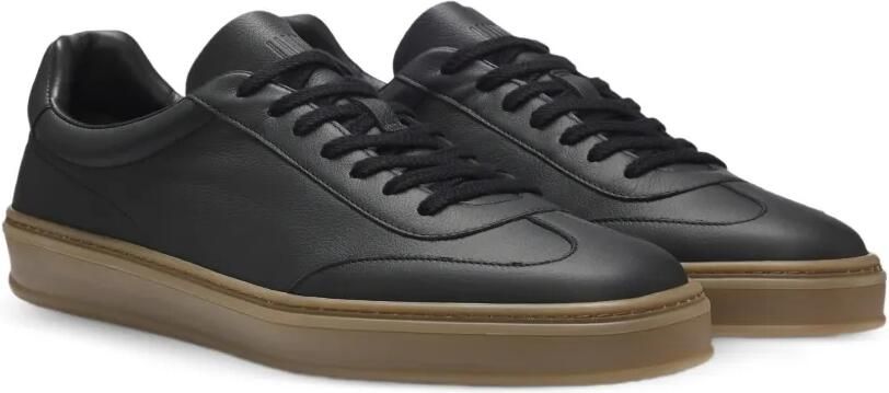 BOSS Leren sneakers Zwart - Foto 2