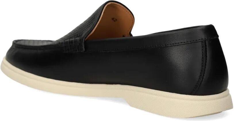 BOSS Loafers met geweven vlak Zwart - Foto 3