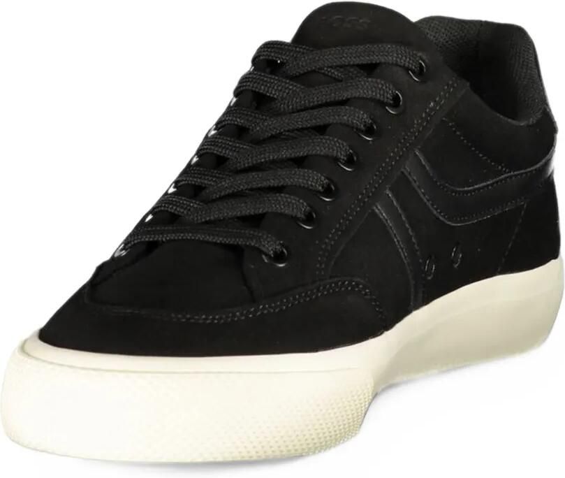 BOSS logo-print lace-up sneakers Zwart - Foto 2