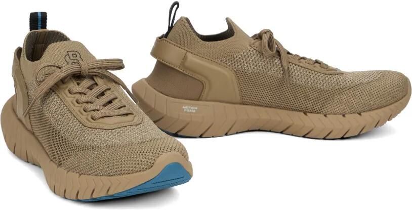 BOSS Motion mesh sneakers Beige - Foto 2