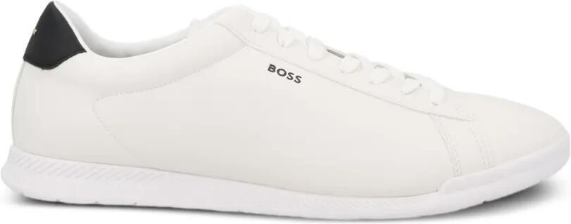 BOSS Nitan sneakers met logo-print Wit