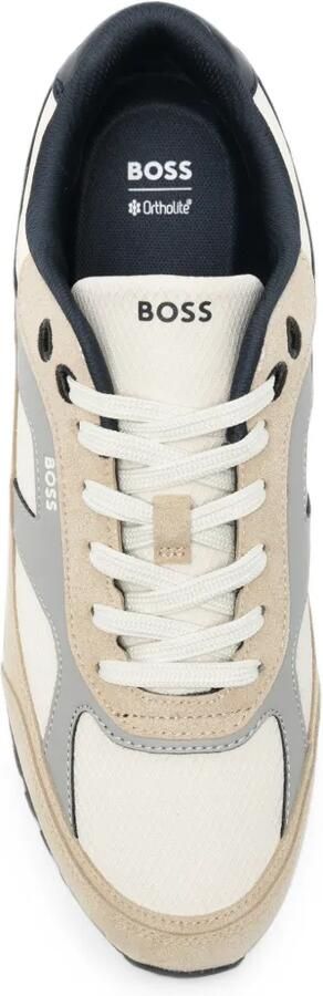 BOSS Sneakers met vlakken Beige - Foto 3