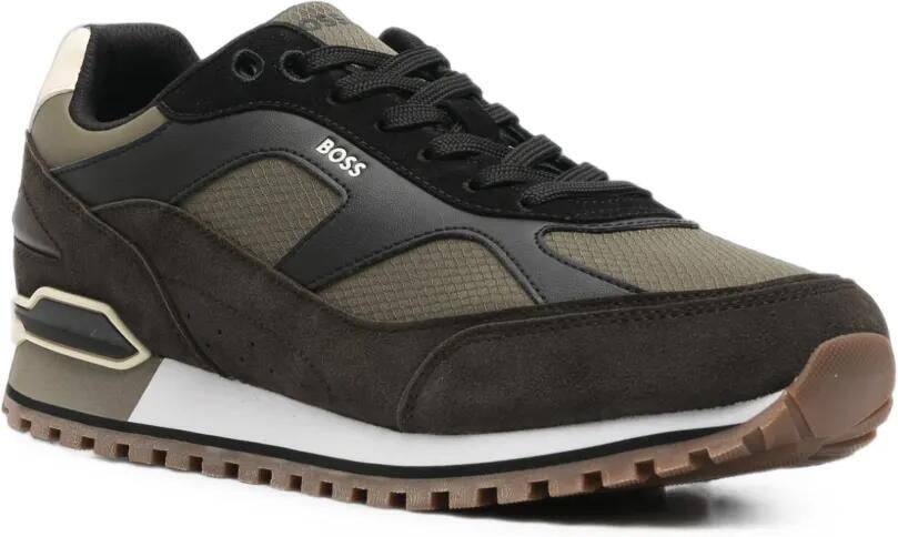 BOSS Sneakers met vlakken Bruin - Foto 3