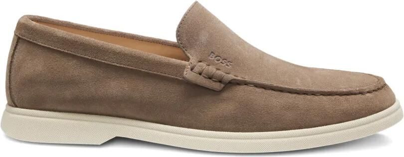 BOSS Sienne suède loafers Beige