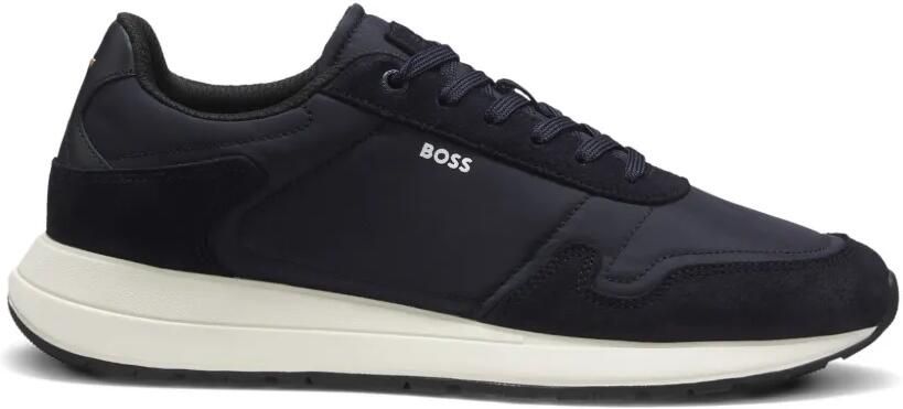BOSS Sneakers met logo Blauw