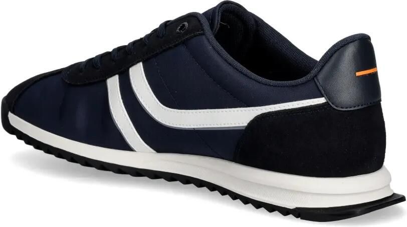 BOSS Sneakers met logo en afwerking met imitatiesuède Blauw - Foto 2