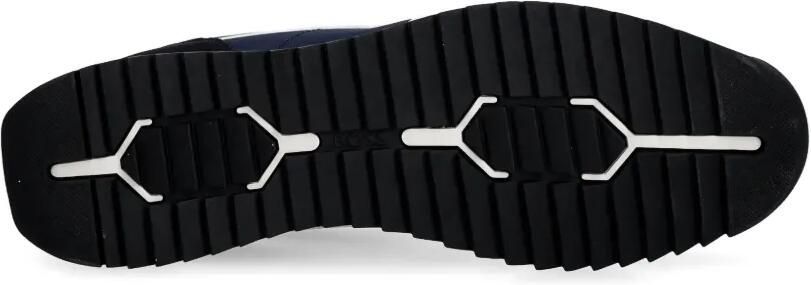 BOSS Sneakers met logo en afwerking met imitatiesuède Blauw - Foto 5