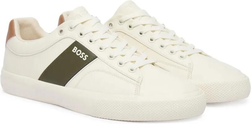 BOSS Sneakers met logoprint Wit