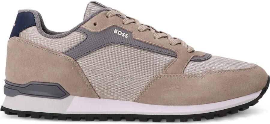 BOSS Sneakers met vlakken Beige