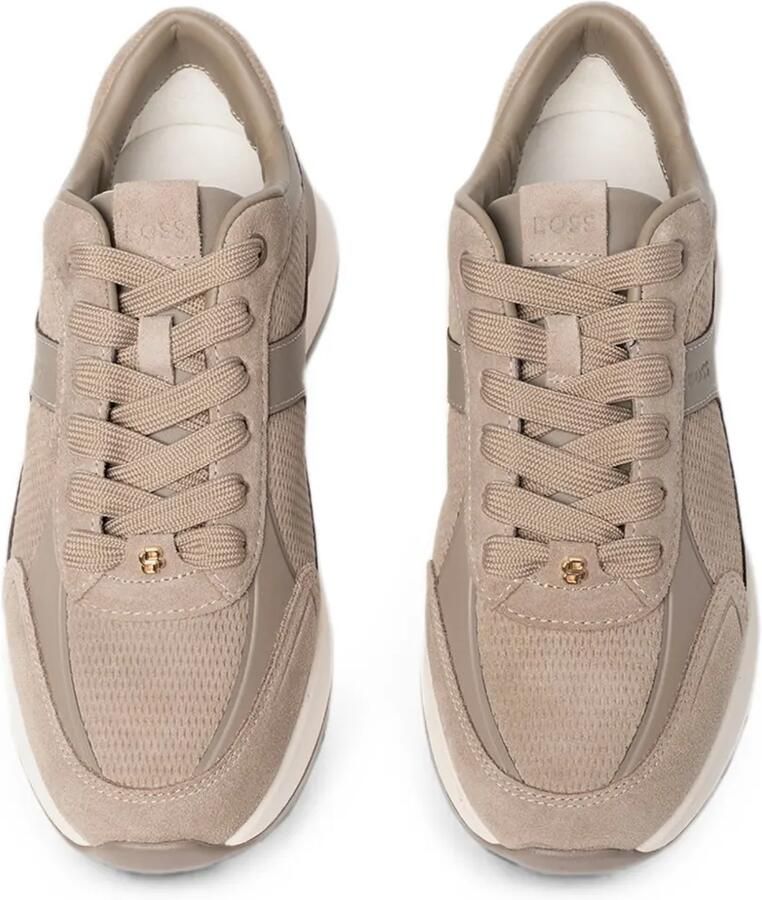 BOSS Sneakers met vlakken Beige - Foto 3