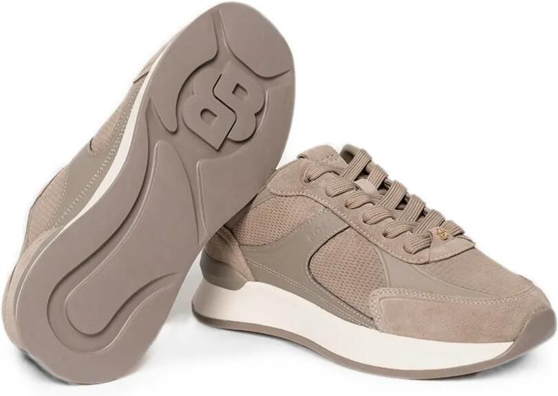 BOSS Sneakers met vlakken Beige - Foto 4