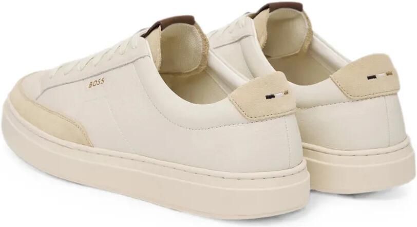 BOSS Sneakers met vlakken en logoprint Beige - Foto 3