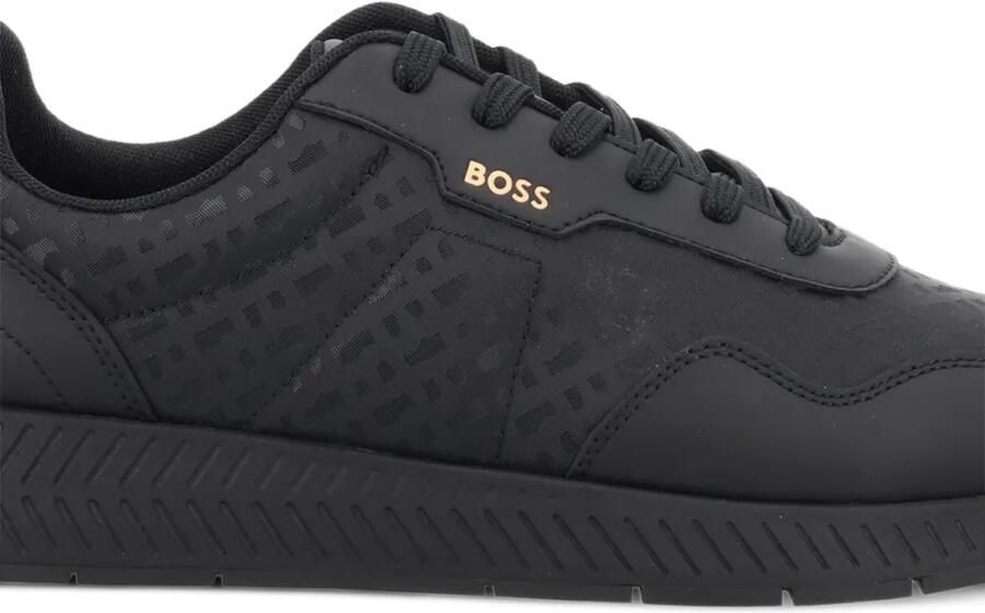 BOSS Sneakers met vlakken en logoprint Zwart - Foto 2