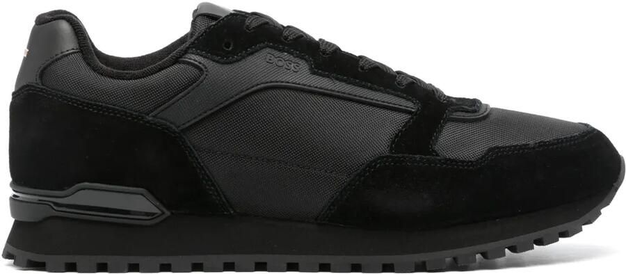 BOSS Sneakers met vlakken Zwart